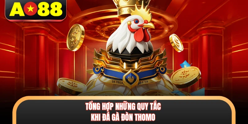 Đá Gà Đòn Thomo - Kinh Nghiệm Đặt Cược Đỉnh Cao Tại AO88 3 Tổng hợp những quy tắc khi đá gà đòn Thomo