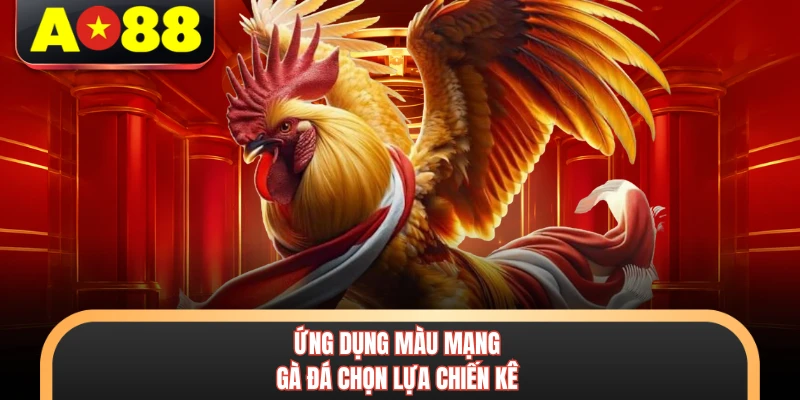 Màu Mạng Gà Đá - Phương Pháp Luận Giải Phong Thủy Chiến Kê 2 Ứng dụng màu mạng gà đá chọn lựa chiến kê